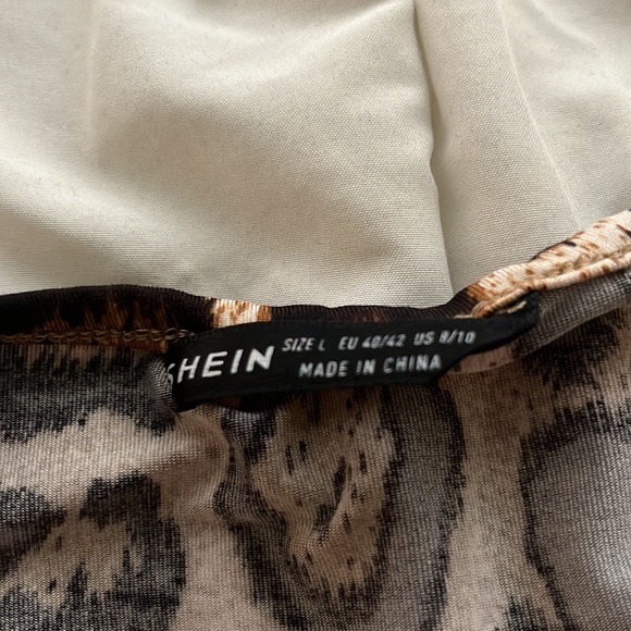 cheetah crop top - Picture 3 of 4